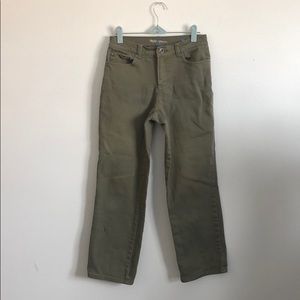 Green petite Jean or capri (3 for $15)